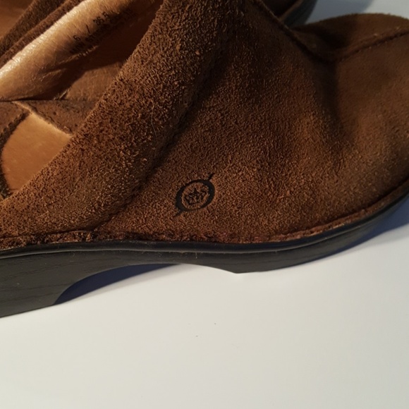 Boc Comfort Leather Clogs - Picture 8 of 8